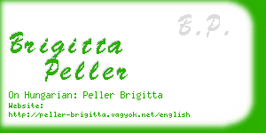 brigitta peller business card